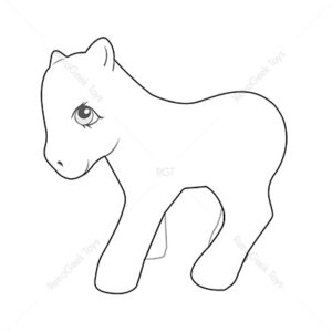 My Little Pony G1 Poses: Crumpet