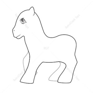 My Little Pony G1 Poses: Gingerbread