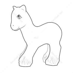 My Little Pony G1 Poses: Quarterback