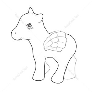 My Little Pony G1 Poses: Tootsie