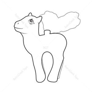 My Little Pony G1 Poses: Cloud Puff