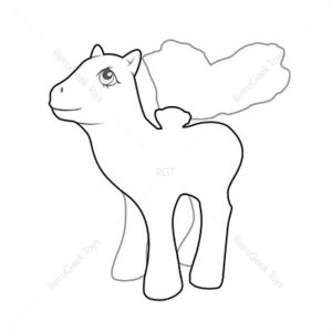 My Little Pony G1 Poses: Rosedust