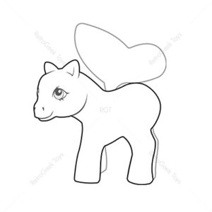 My Little Pony G1 Poses: Summerwing