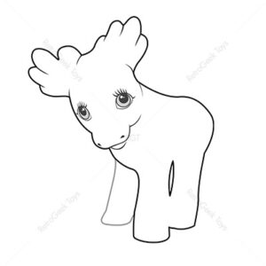 My Little Pony G1 Poses: Friends Oakley the Moose