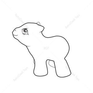 My Little Pony G1 Poses: Newborn Dangles