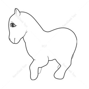 My Little Pony G1 Poses: Spanish Piggy